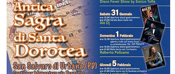 Antica Sagra di Santa Dorotea – Edizione 2026