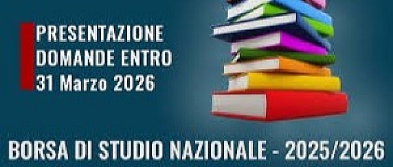 Borsa di studio nazionale D.Lgs. 63/2017 a.s. 2025/2026.