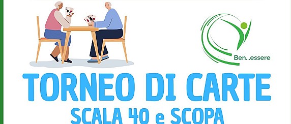 Torneo di carte scala 40 e scopa