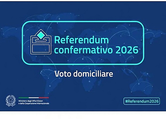 REFERENDUM DI DOMENICA 22 E LUNEDI' 23 MARZO 2026: VOTO DOMICILIARE PER GLI ELETTORI AFFETTI DA GRAVI INFERMITA'