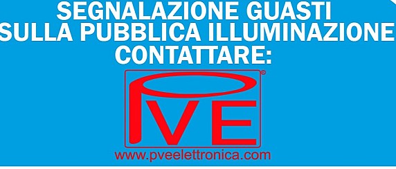 Segnalazione guasti pubblica illuminazione