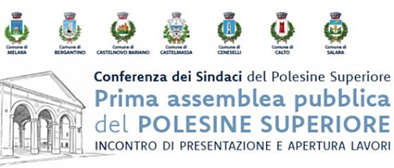 Prima assemblea pubblica della Conferenza dei Sindaci del Polesine superiore