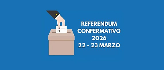 CONVOCAZIONE DEI COMIZI ELETTORALI REFERENDUM COSTITUZIONALE DI DOMENICA 22 E LUNEDI' 23 MARZO 2026