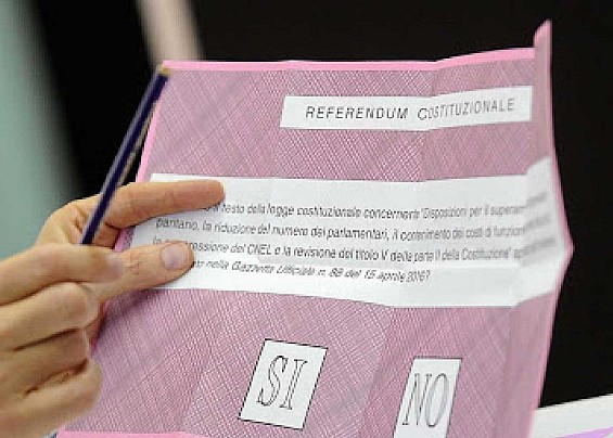 REFERENDUM COSTITUZIONALE DI DOMENICA 22 E LUNEDI' 23 MARZO - CONVOCAZIONE DEI COMIZI -