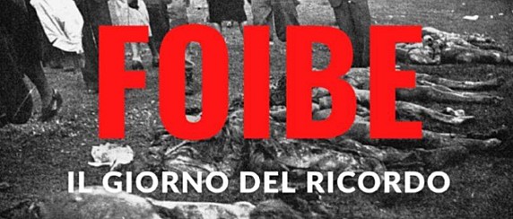 "FOIBE IL GIORNO DEL RICORDO": cerimonia commemorativa il 10 febbraio