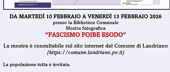 Giornata del Ricordo - 10 febbraio 2026