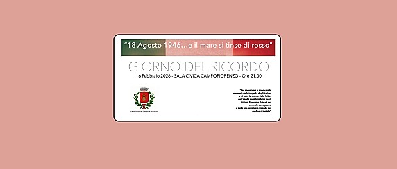 “18 agosto 1946… e il mare si tinse di rosso”