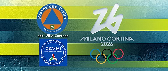 LA PROTEZIONE CIVILE DI VILLA CORTESE ALLE OLIMPIADI