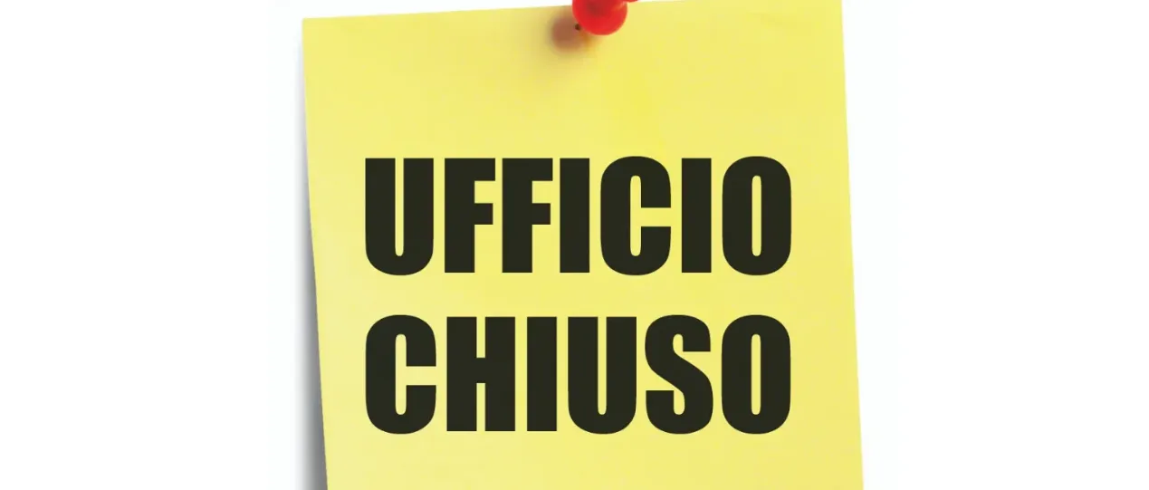 Chiusura ufficio polizia municipale 11-24 febbraio 2026