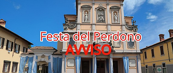 464° Festa del Perdono - Avviso