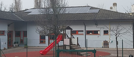 Impianto fotovoltaico sulla scuola d’infanzia Girasole-Palomar