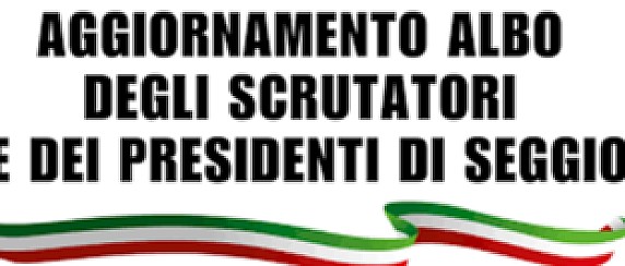 Elenco aggiuntivo dei Presidenti di seggio e degli scrutatori