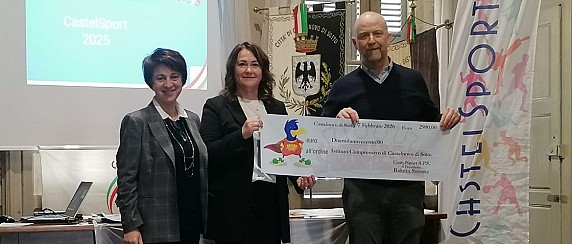 Castelsport: oltre 4.600 euro consegnati alle scuole di 6 comuni