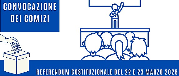 Convocazione dei comizi elettorali del 22 e 23 marzo 2026