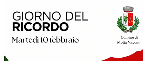 Giorno del Ricordo 2026