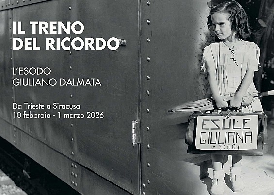 Il Treno del Ricordo - Pescara stazione centrale binario 1 lunedì 16 Febbraio 2026 alle ore 13:00