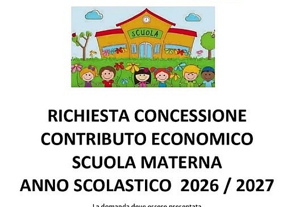 Contributo economico per la Scuola Materna a.s. 2026/2027