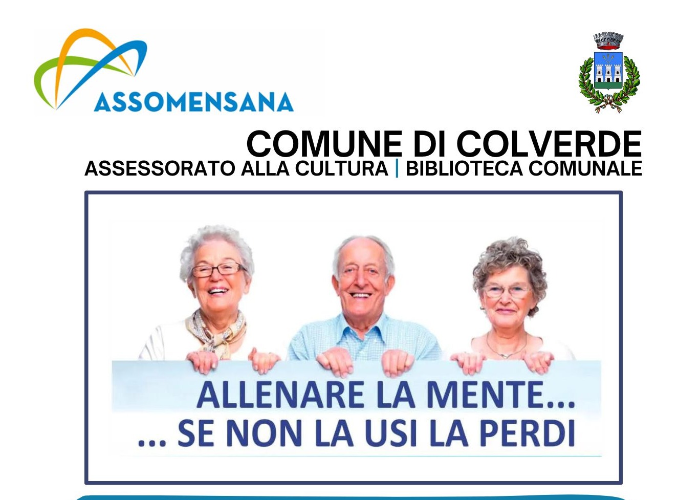 Conferenza: Allenare la mente... se non la usi la perdi