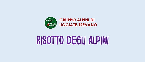 Risotto degli Alpini