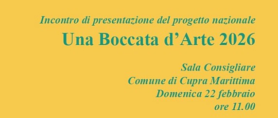 Una Boccata d’arte