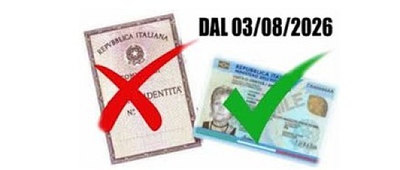 Scadenza validità Carta di identità cartacea al 3 agosto 2026