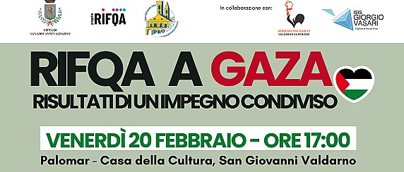 Rifqa a Gaza: venerdì 20 febbraio a Palomar l’incontro pubblico di restituzione del progetto
