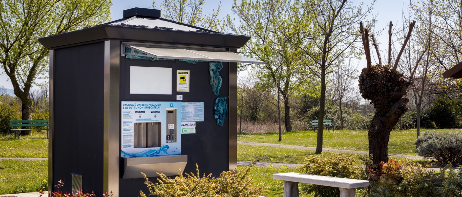 Avviso esplorativo per manifestazione di interesse a partecipare alla procedura per la concessione per un periodo di 5 anni del servizio di erogazione di acqua trattata attraverso istallazione e gestione di 5 "case dell'acqua" sul territorio del Comune di