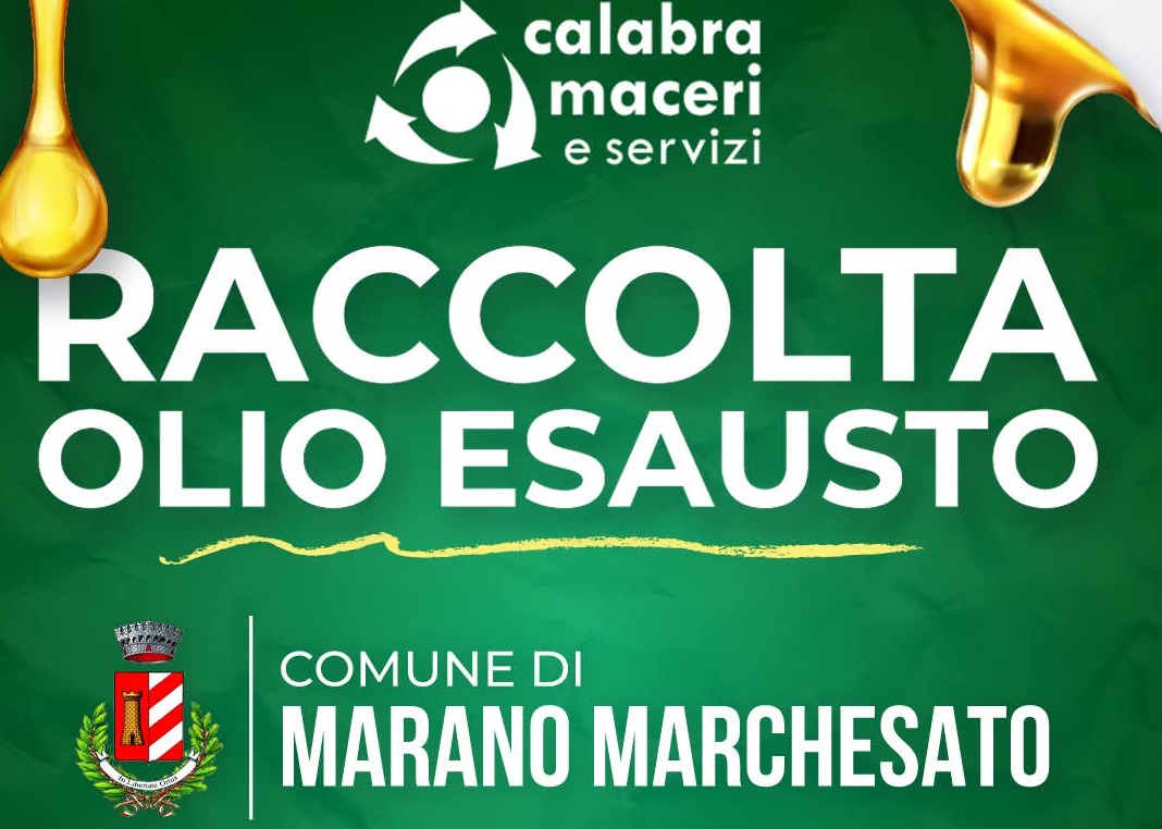 RACCOLTA OLIO ESAUSTO
