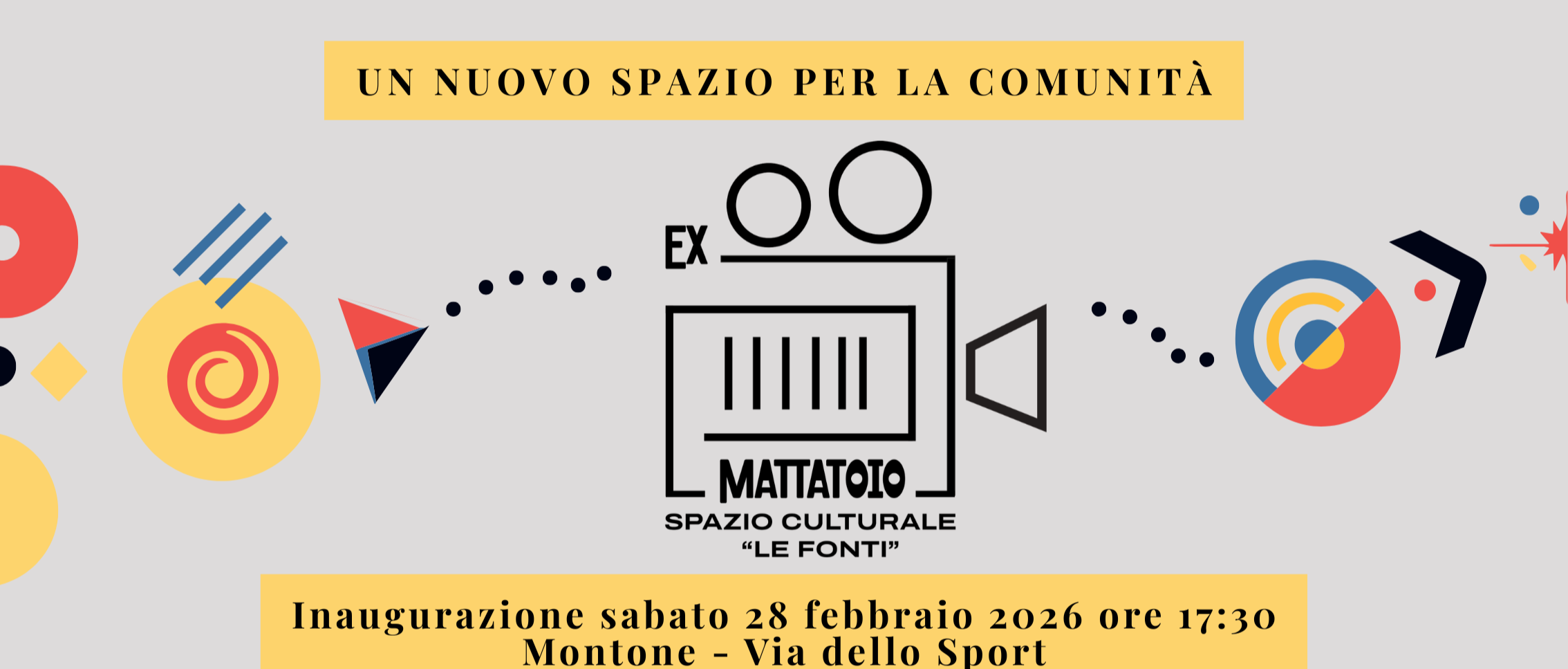 A Montone nasce lo Spazio Culturale “Le Fonti”: sabato 28 febbraio l’inaugurazione dell’Ex Mattatoio