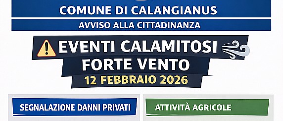 Segnalazione danni da evento calamitoso
