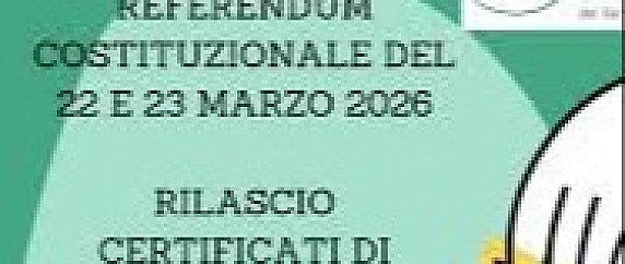 AVVISO RILASCIO CERTIFICATI MEDICI IN OCCASIONE DEL REFERENDUM