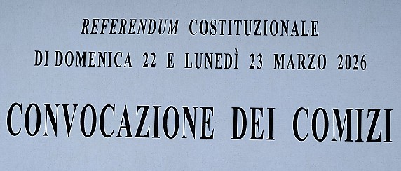 CONVOCAZIONE DEI COMIZI relativi al Referendum popolare confermativo del 22 e 23 marzo 2026.