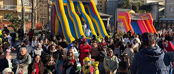 Terracina ha festeggiato il Carnevale con due appuntamenti, a Borgo Hermada e Piazza Mazzini