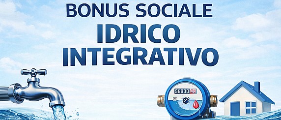 BONUS SOCIALE IDRICO INTEGRATIVO – ANNUALITÀ 2026