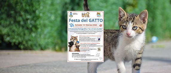 Festa Nazionale del Gatto - 6° Concorso Fotografico “IO E IL MIO GATTO 2026”