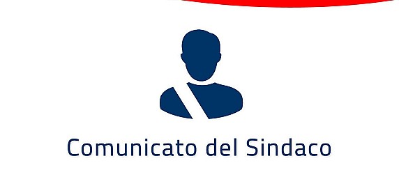 Comunicato del Sindaco