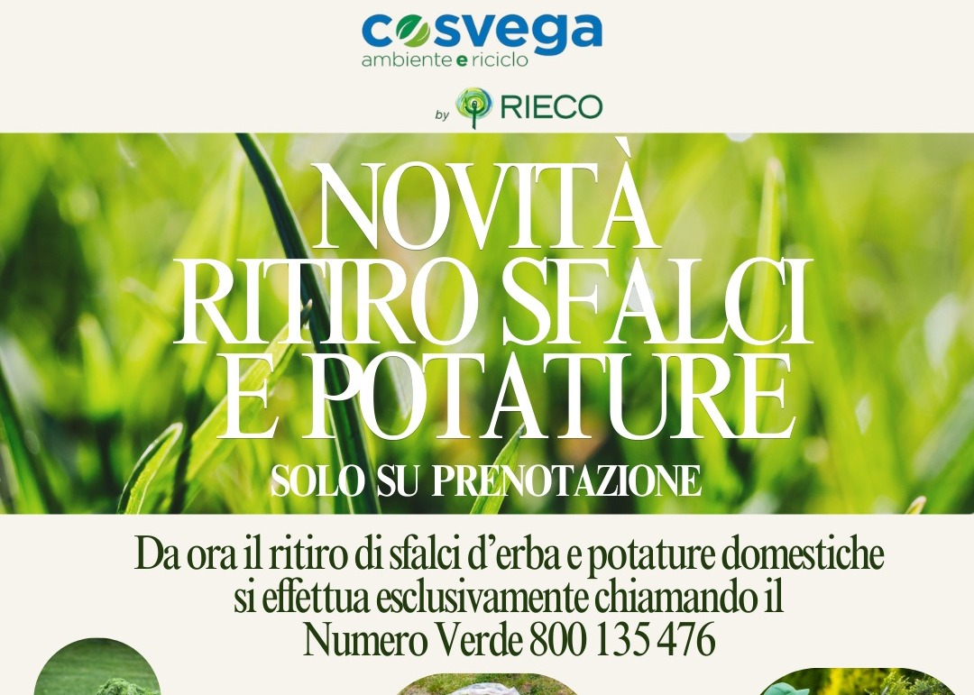 Novità sfalci e potature