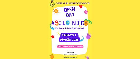 Open Day Asilo Nido