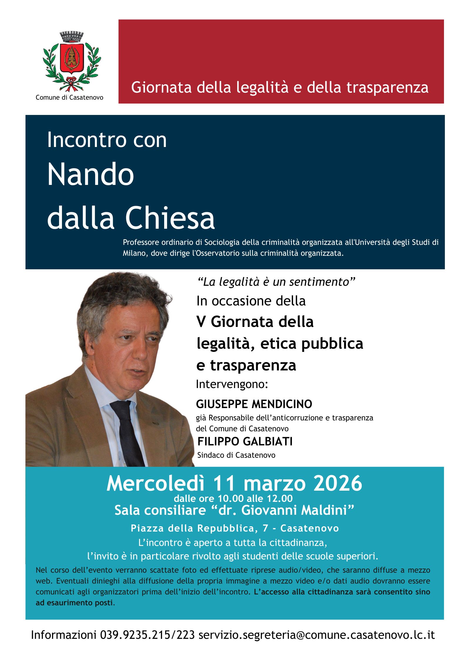 Giornata trasparenza 2026