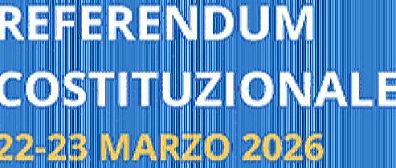 REFERENDUM DEL 22 E 23 MARZO 2026