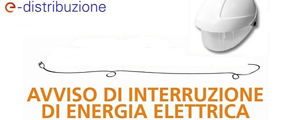Avviso interruzione di energia elettrica Giovedì 26 febbraio 2026