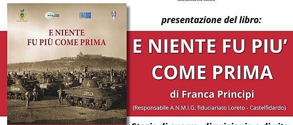 'E niente fu più come prima' di Franca Principi