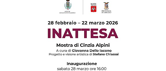 San Giovanni Valdarno inaugura la mostra “Inattesa” di Cinzia Alpini