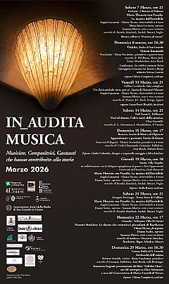 Programma rassegna Inaudita Musica 2026