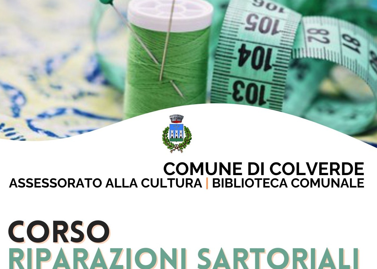 Corso: riparazioni sartoriali