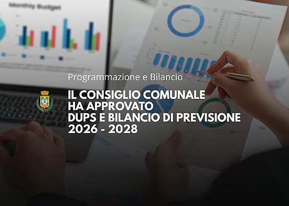 Il Consiglio Comunale ha approvato DUPS e Bilancio di Previsione 2026-2028.