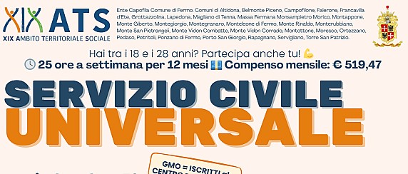 Bando servizio civile universale