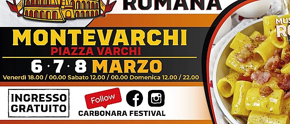 Montevarchi parla romano: arriva in piazza Varchi il "Carbonara festival"