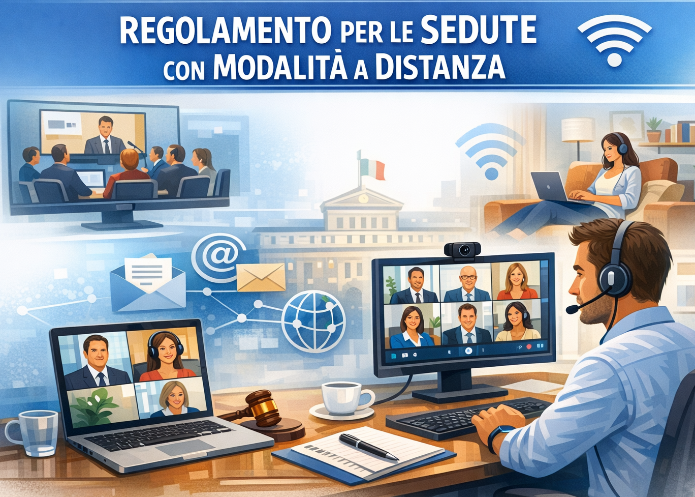 REGOLAMENTO PER LO SVOLGIMENTO DELLE SEDUTE DEL CONSIGLIO DI AMMINISTRAZIONE IN MODALITÀ TELEMATICA.