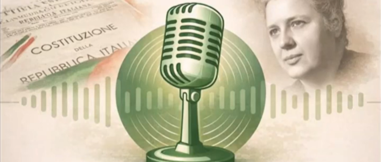 Un podcast dedicato a Laura Bianchini, Madre Costituente, intitolato: "Laura Bianchini e la scuola del futuro".